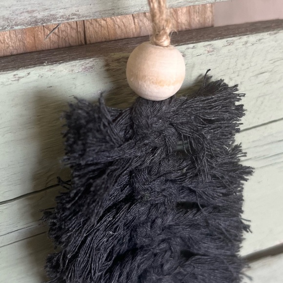 Christmas Tree Ornament // Hand Made Macrame - Picture 3 of 3